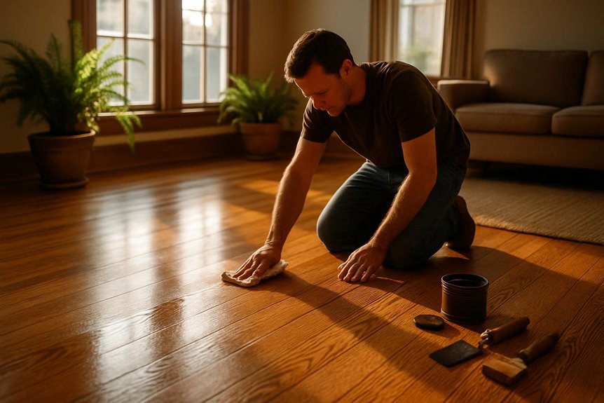 Residential flooring maintenance in residential interior, Reading, PA