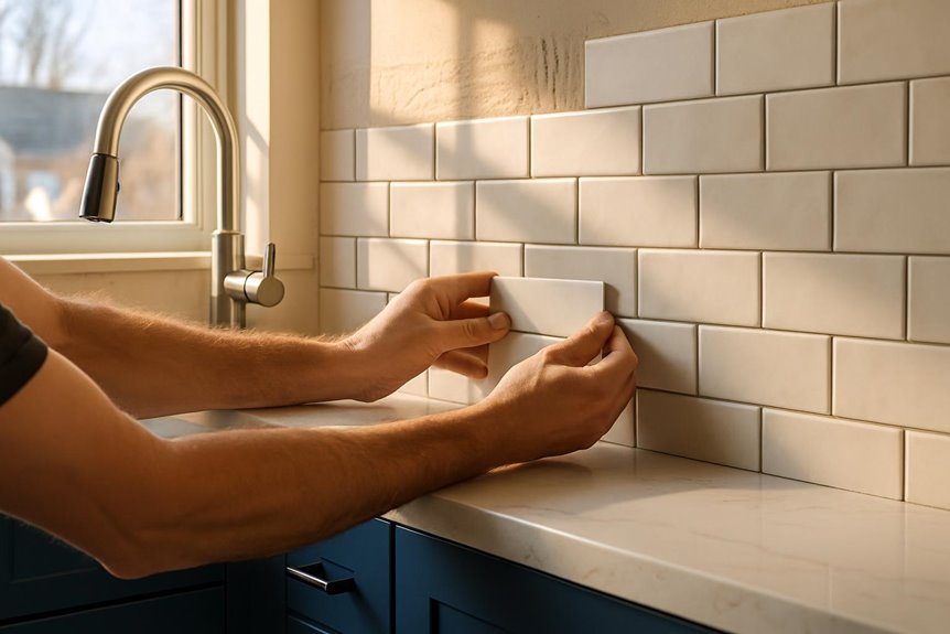 Commercial tile flooring in commercial interior, King of Prussia, PA
